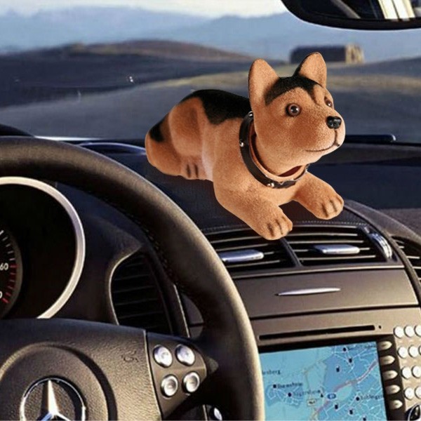 Gadget pour la voiture : Petit chien qui bouge la tête petit